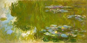 Claude Monet - Seerosenteich, um 1919 - ©Albertina - Sammlung Batliner
