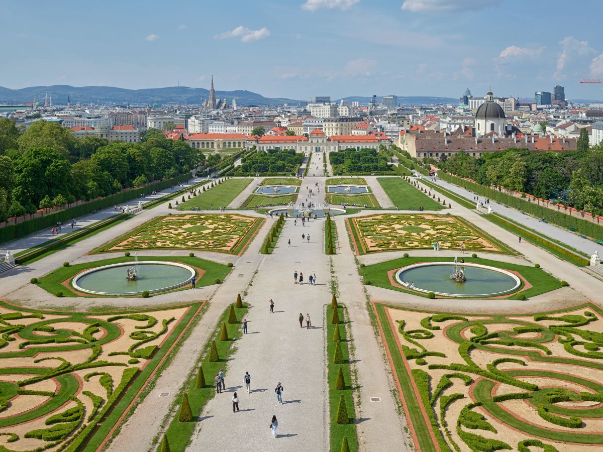 © Schlossgarten, Johannes Stoll, Belvedere Wien 