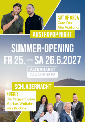 Summer-Opening Ausropop & Schlagernacht