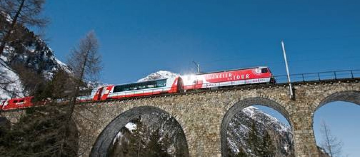 Bernina- & Glacier Express, Chur