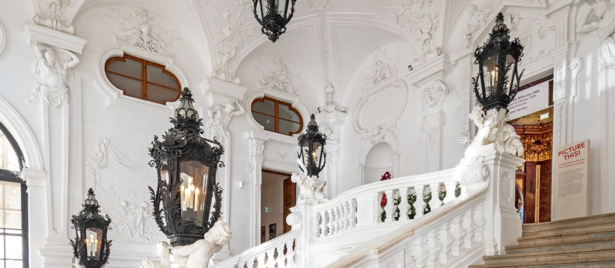 © Oberes Belvdere Prunkstiege, Johannes Stoll, Wien