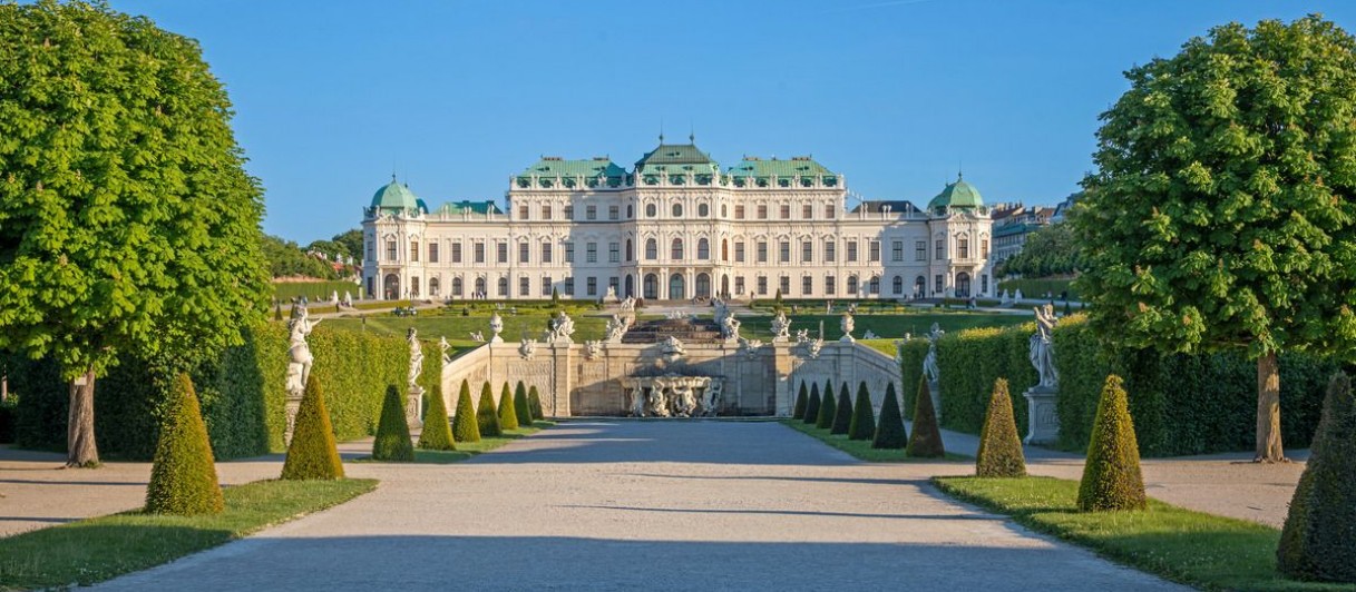 © Oberes Belvedere Außenansicht, Johannes Stoll, Wien